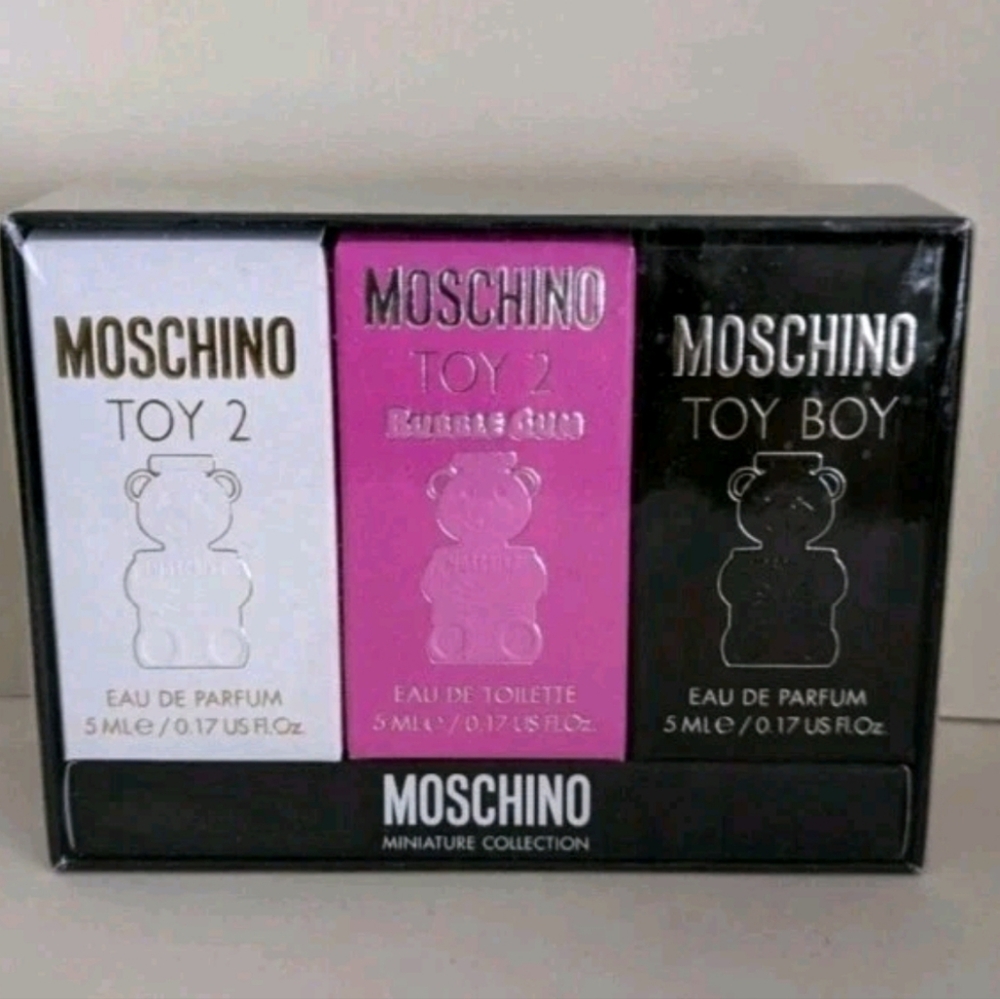 Moschino Toy Boy Toy 2 - 3 Piece Miniature Collection